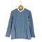 ユニクロプラスジェイ UNIQLO+J スーピマコットンスタンドカラーストライプシャツ レディース JPN:M