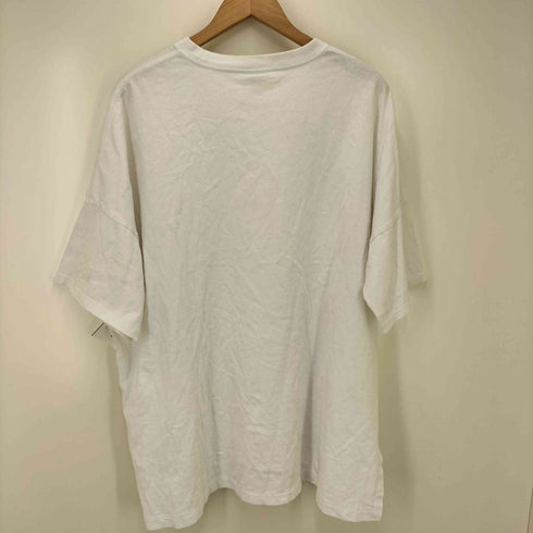 アンスリード UN3D. コラボ ロゴ プリント S/S クルーネック ヘム Tシャツ レディース JPN:44