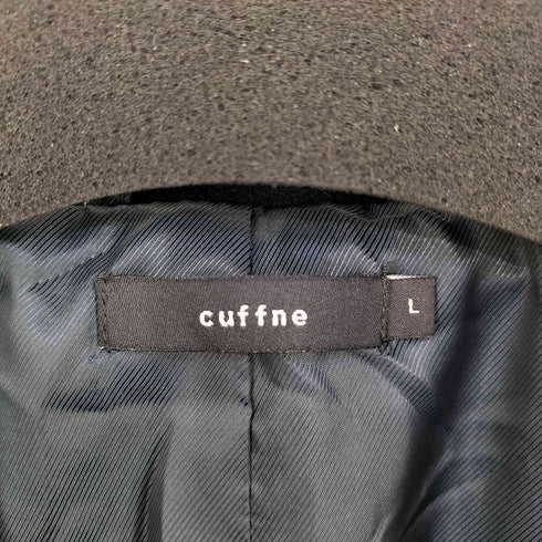 cuffne オーバーサイズニットメルトンチェスターコート レディース JPN:L