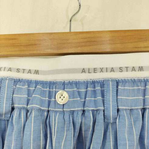 アリシアスタン ALEXIA STAM ALEXIA STAM ストライプショートパンツ レディース JPN:S
