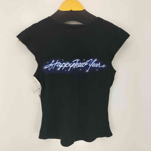 クロエ Chloe フランス製 アニマルプリントクルーネックTシャツ レディース import:L