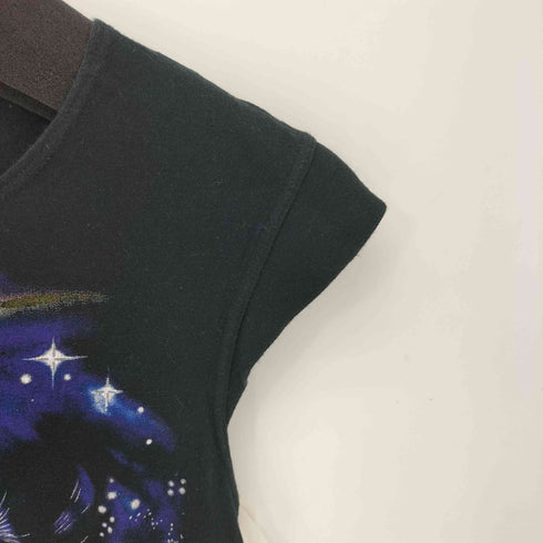 クロエ Chloe フランス製 アニマルプリントクルーネックTシャツ レディース import:L