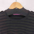 ジュンヤワタナベコムデギャルソンマンピンク JUNYA WATANABE COMME des GARCONS MAN PINK 04SS エポレット付きボーダークルーネックS/S Tシャツ レディース