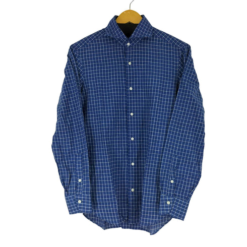 フェアファクス FAIRFAX リネン チェックシャツ メンズ JPN:M