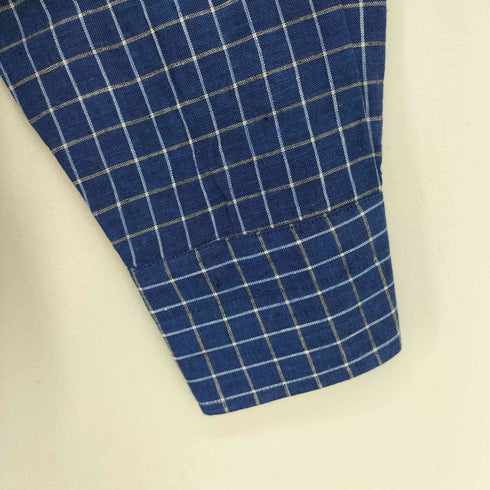 フェアファクス FAIRFAX リネン チェックシャツ メンズ JPN:M