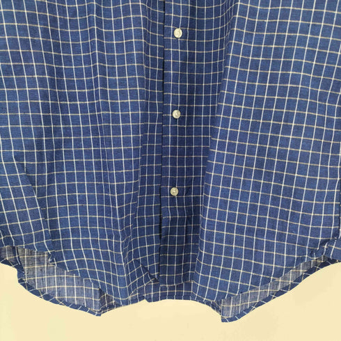 フェアファクス FAIRFAX リネン チェックシャツ メンズ JPN:M