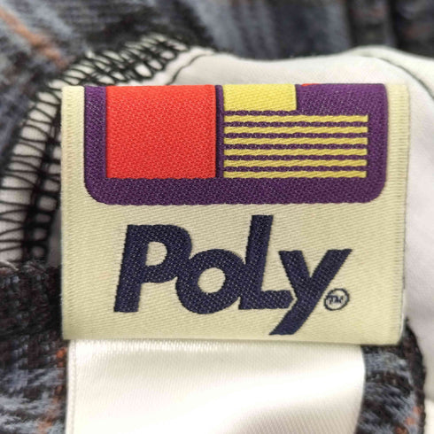PoLy フランネルドローコードパンツ メンズ 1