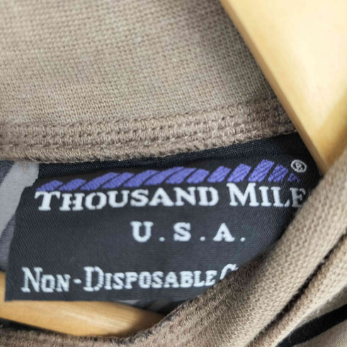 サウザンドマイル THOUSAND MILE ゼブラ柄ロングワンピース レディース
