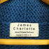 ジェームスシャルロット James Charlotte イングランド製 ショールカラー ノースリーブ ニットワンピース レディース DE:32