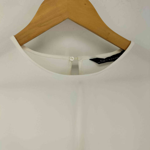 ザラ ZARA フリルブラウス レディース import:M
