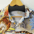 ザラ ZARA S/S レーヨン和柄アロハシャツ 虎 メンズ import:M