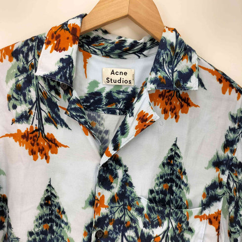 アクネストゥディオズ ACNE STUDIOS 19SS Simon Pine Vacation Shirt メンズ FR:46