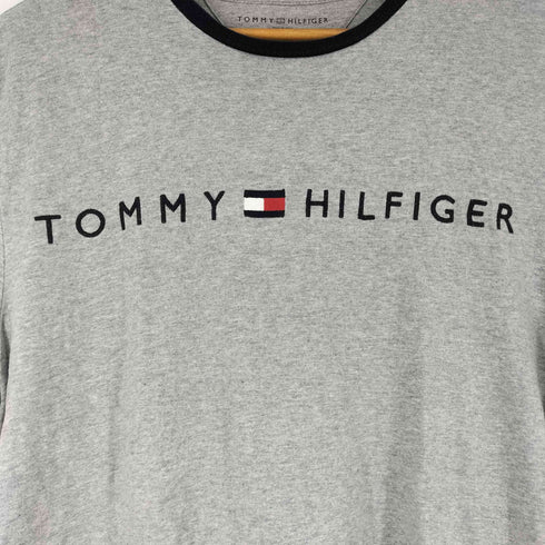 トミーヒルフィガー TOMMY HILFIGER ロゴプリントTシャツ メンズ XL