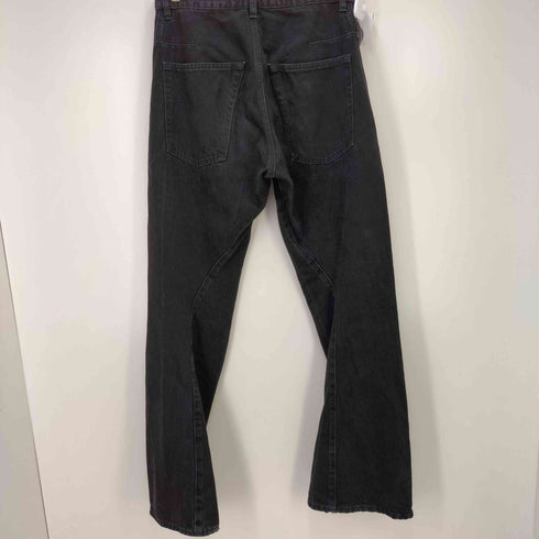 ネヴァーフォーゲット NVRFRGT 23AW 3D Twisted Jeans ツイステッド ジーンズ ブラック デニム パンツ メンズ JPN:1