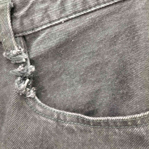 ネヴァーフォーゲット NVRFRGT 23AW 3D Twisted Jeans ツイステッド ジーンズ ブラック デニム パンツ メンズ JPN:1