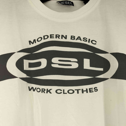 ディーゼル DIESEL DSL モダンベーシック Tシャツ メンズ JPN:S