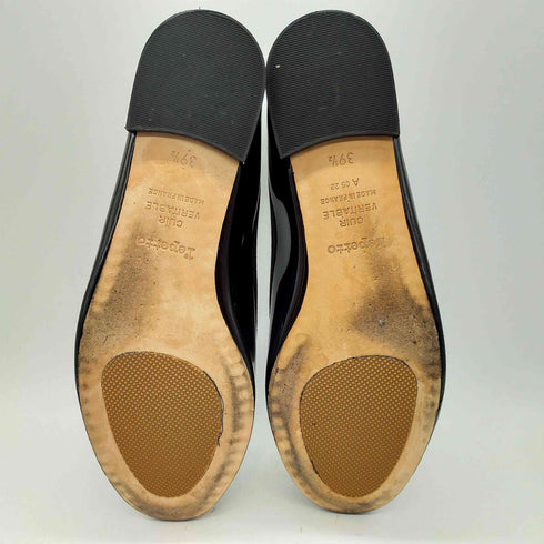 レペット repetto CENDRILLON エナメルパンプス サンドリオン バレリーナ バレエシューズ パテントレザー レディース 39 1/2