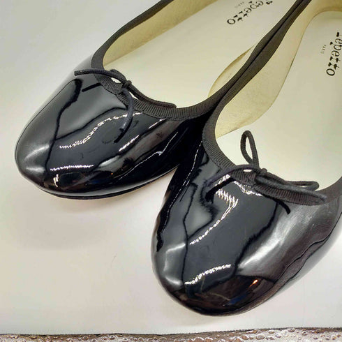レペット repetto CENDRILLON エナメルパンプス サンドリオン バレリーナ バレエシューズ パテントレザー レディース 39 1/2