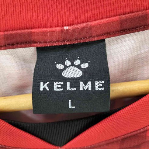 ケルメ KELME チェック柄 フットボールシャツ サッカーシャツ メンズ JPN:L