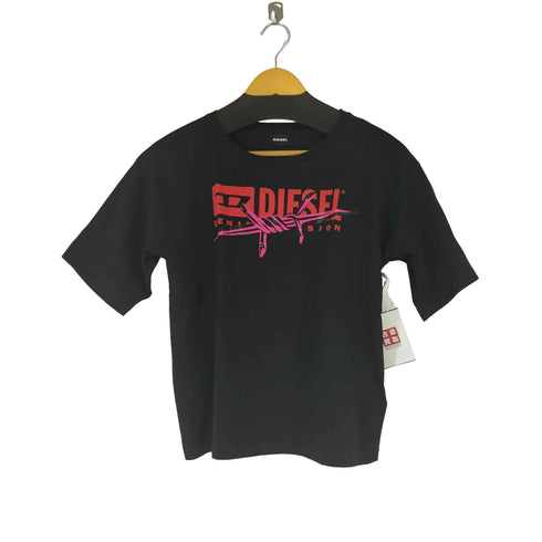 ディーゼル DIESEL ロゴプリント S/S Tシャツ レディース 16