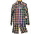 エフシーレアルブリストル F.C.Real Bristol 12SS CHECK WARM UP JKT チェック ジップアップ ウォームアップ ジャケット パンツ セットアップ メンズ M