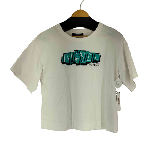 ディーゼル DIESEL ロゴプリント S/S Tシャツ レディース JPN:XS