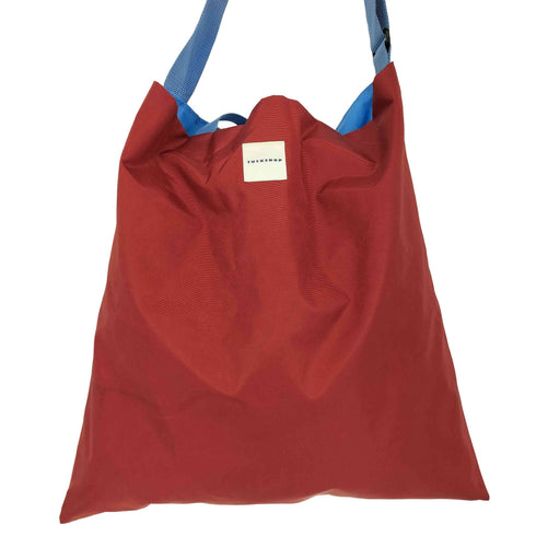 TUCKSHOP 2WAY ロゴパッチトートバッグ レディース
