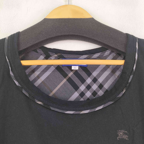 バーバリーブルーレーベル BURBERRY BLUE LABEL ノバチェック切替 S/S Tシャツ レディース 38