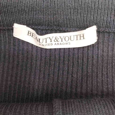 ビューティーアンドユースユナイテッドアローズ BEAUTY & YOUTH UNITED ARROWS リブニットボタンビスチェ レディース