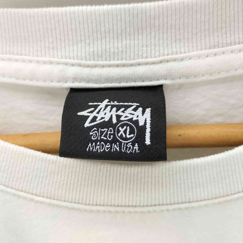 ステューシー Stussy BEACH ROOTS PIGMENT DYED TEE サーフマン USA製 メンズ JPN:XL