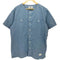 エクストララージ XLARGE ノーカラー ポケットシャンブレーシャツ メンズ JPN:XL