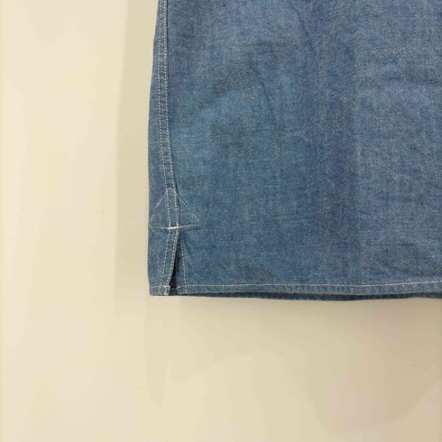 エクストララージ XLARGE ノーカラー ポケットシャンブレーシャツ メンズ JPN:XL
