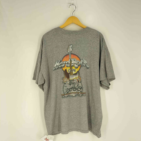 ハードロックカフェ Hard Rock Cafe 00s USA製 NEW YORK ロゴ両面プリント Tシャツ メンズ import:L