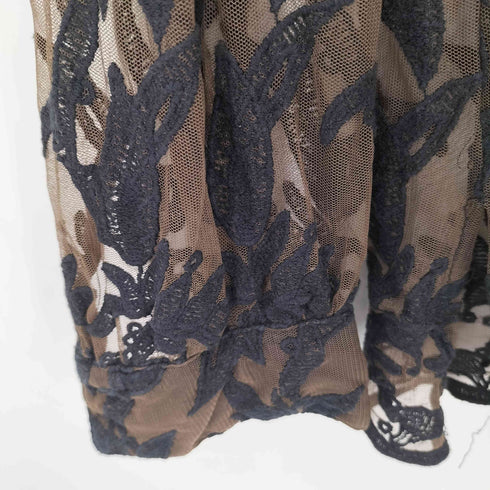 ローズバッド ROSE BUD 24SS シアーレースシャツ レディース