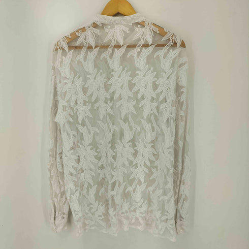 ローズバッド ROSE BUD 24SS シアーレースシャツ レディース FREE
