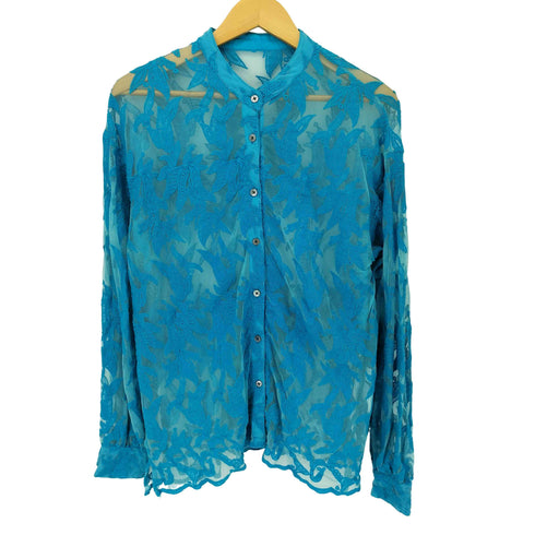 ローズバッド ROSE BUD 24SS シアーレースシャツ レディース FREE