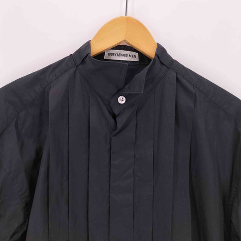 イッセイミヤケメン ISSEY MIYAKE MEN カッタウェイ フロントプリーツシャツ メンズ JPN:M