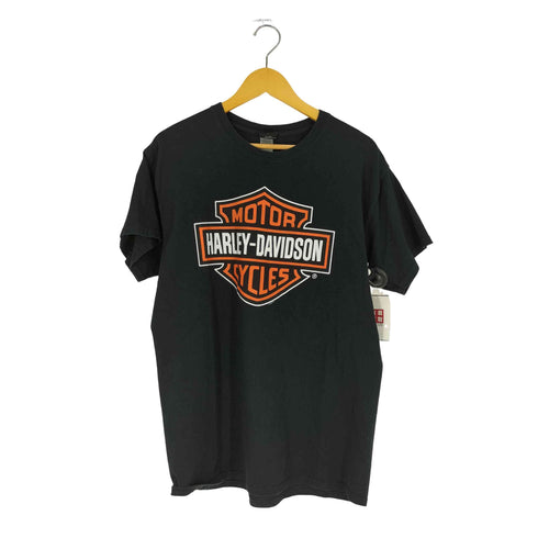ハーレーダビッドソン HARLEY-DAVIDSON ロゴ両面プリント Tシャツ メンズ import:L