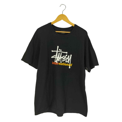 ステューシー Stussy international Tee インターナショナル プリントTシャツ メンズ import:L