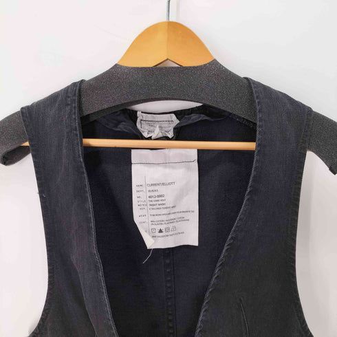 カレントエリオット CURRENT/ELLIOT the long vest デニムタキシードベスト レディース JPN:1