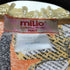 milio フランス製 S/S レースフロントデザイン総柄Tシャツ レディース