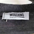 モスキーノ MOSCHINO 襟切替Vネックウールニット レディース