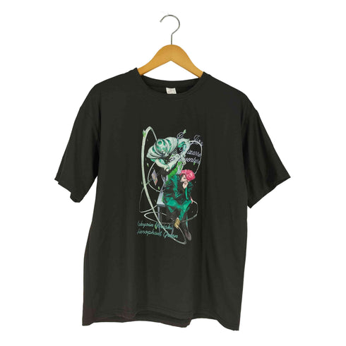 アニメキャラクタープリント Tシャツ メンズ import:XL