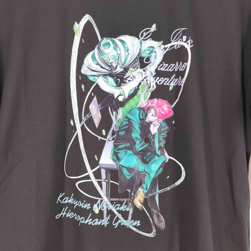アニメキャラクタープリント Tシャツ メンズ import:XL
