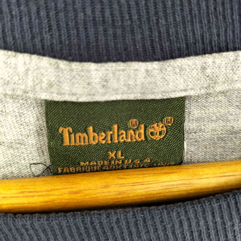ティンバーランド Timberland USA製 S/S リンガーTシャツ メンズ import:XL