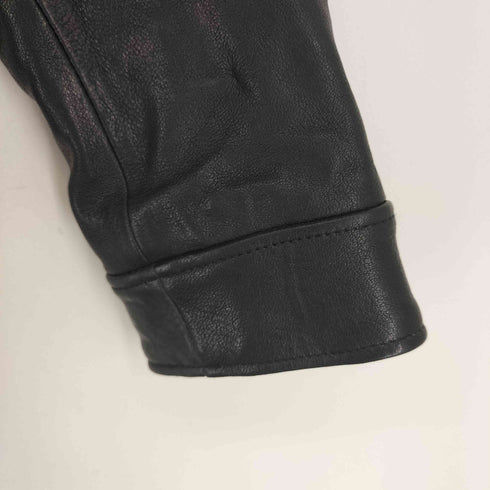 バッファローボブズ BUFFALO BOBS ラムレザー シングルライダースジャケット メンズ JPN:3