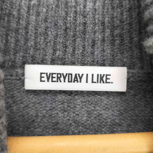 エブリデイアイライク EVERYDAY I LIKE 21AW ハイネック ウールニット セーター レディース