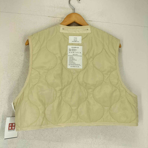ハイク HYKE QUILTED CROPPED VEST キルテッド クロップド ナイロンライナーベスト レディース OSFA