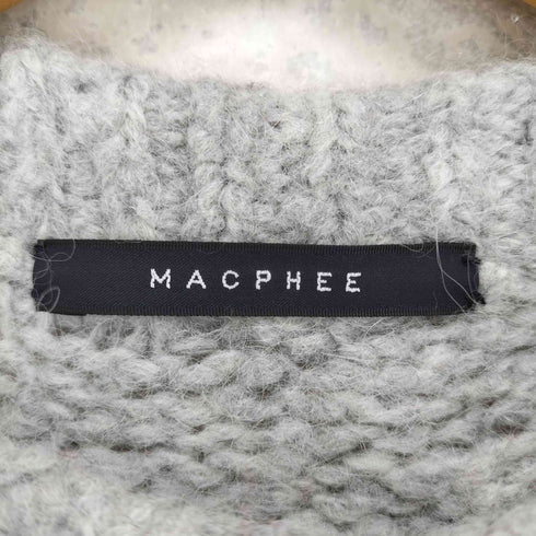 マカフィー MACPHEE モックネック ニットワンピース レディース JPN:S
