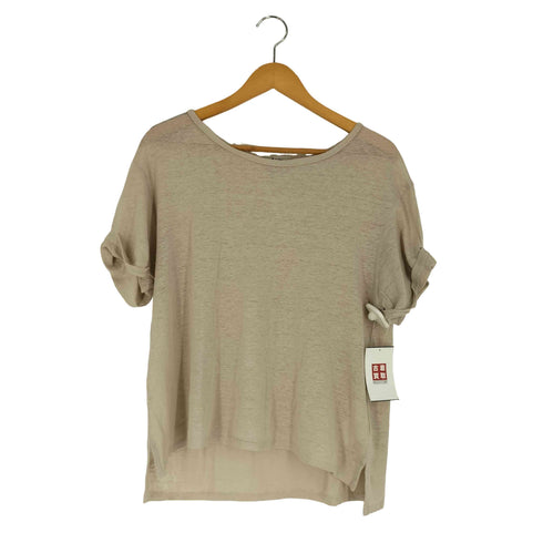 アクネ Acne WONDER LINEN ワンダー リネン ボートネック Tシャツ レディース import:S